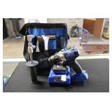 kobalt 24v drill w/ batt & chg (display)