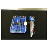kobalt 9pc allen wrenches & 5pc tool set