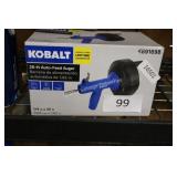 kobalt 25ft auto feed auger