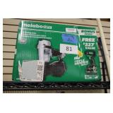 metabo coil roofing nailer (batt/ch in office)