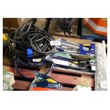 water hoses and 2 sprinklers