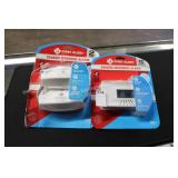3 carbon monoxide alarms (display)