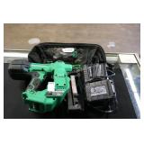 metabo finish nailer w/ batt/chg (display)