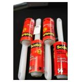 4/50 sheet scotch lint rollers (display)