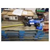 kobalt 24v hedge trimmer (batt/ch in office)