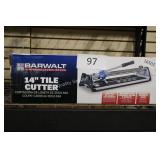 barwalt 14" tile cutter