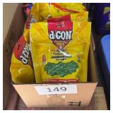 case of d-con baits for mice w/ bait station