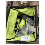 ryobi tools w/ bag