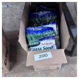 case of scotts grass seed bags