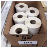 lot of 4x6 thermal label rolls