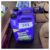 lot of super clean constricted cleaning solution
