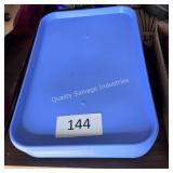 lot of plastic trays