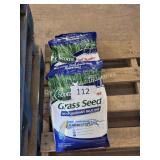 three bags scotts grass seed