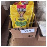 case of d-con baits w/ bait station