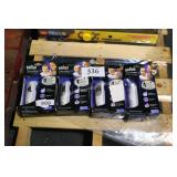 4 braun thermometers