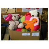 8 asst. decorative pillows
