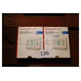 2 honeywell thermostats
