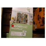 closetmaid 25ï¿½w closet organizer