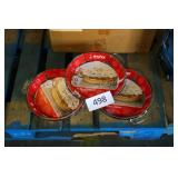3-9.5 glass pie dishes