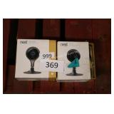 2 nest cameras - not tested