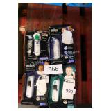 4 braun thermometers