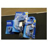 3 kobalt copper cutters (display)