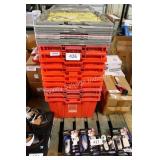 10 do it best totes w lids - used