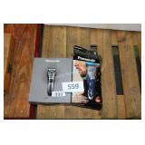 2 panasonic electric shaver