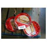 3-9.5 glass pie dishes