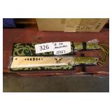 2 stainless steel machetes