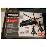 torin 2 ton jack w stands