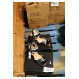 2-sz 9.5 blk dress shoes
