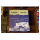 2 donama memory foam pillows
