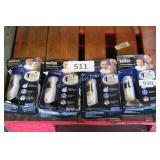 4 braun thermometers