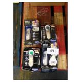 4 braun thermometers