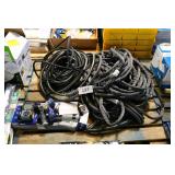 1/2 skid water hoses & sprayers