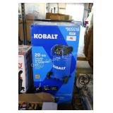 kobalt 20g portable vertical air compressor