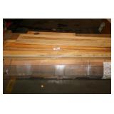 skid of wooden panels