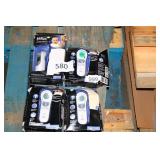 4 braun thermometers