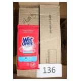 14ct wet ones antibacterial hand wipes