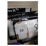 2-3pk hurley mens crew neck tshirts M