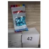 2-4ct blue raspberry gumballs 7/25