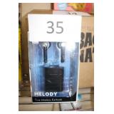 muze melody true wireless headphones