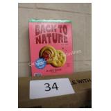 6ct back to nature classic round crackers 1/26