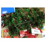 8ct tinsel garland (10ft per)