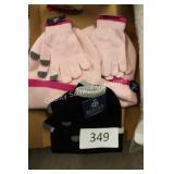 3ct winter hat & gloves sets