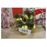 4pc Christmas bells
