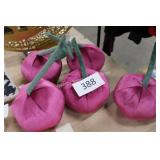 3ct cherry throw pillow/plushes