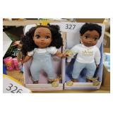 2ct little listas baby dolls baby Lena & baby