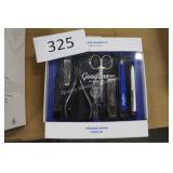 9pc SS mens grooming kit
